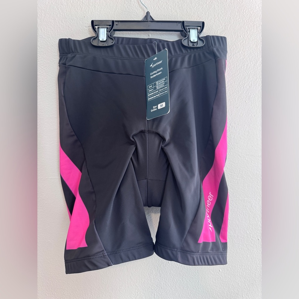 Sportneer Women Padded cycling Shorts - Bicycle Cycling Shorts 4D- Sz M